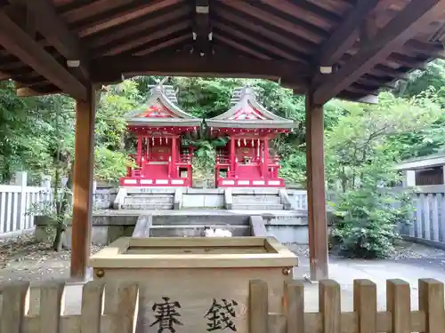 白金氷川神社の末社