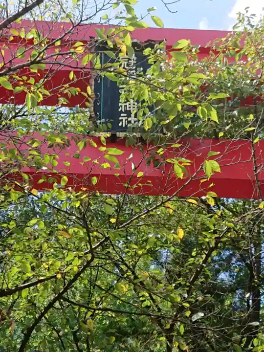 冠稲荷神社の自然