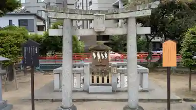 天津神社の鳥居