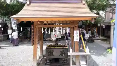 川越熊野神社の手水舎