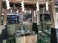 千住本氷川神社の手水舎