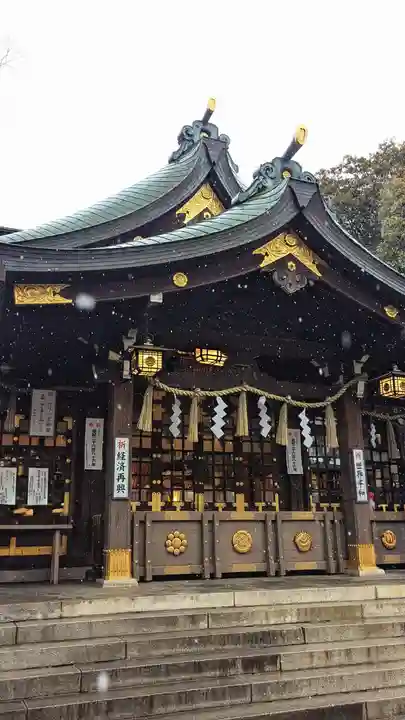 検見川神社の本殿・本堂