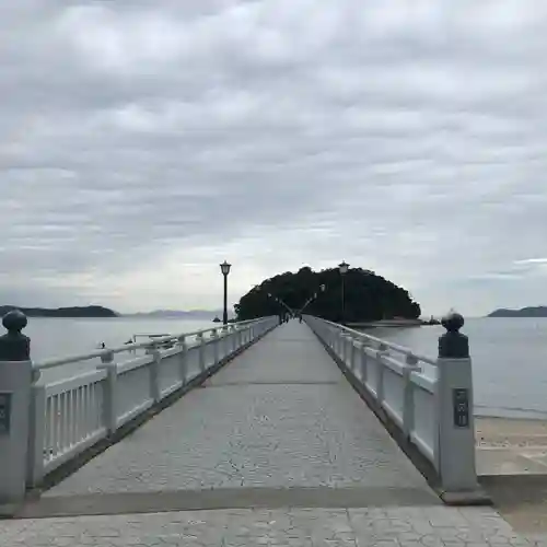 八百富神社の周辺