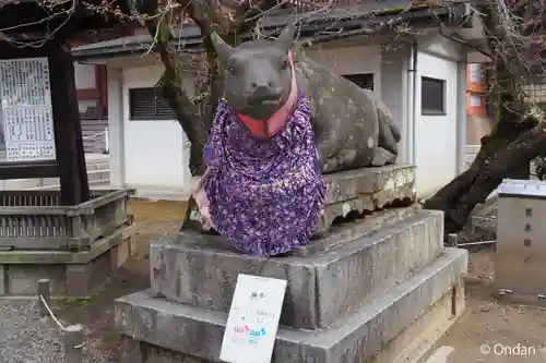 北野天満宮の像