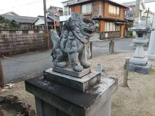 蛭子神社（戎野）の狛犬