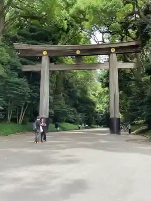 明治神宮の鳥居