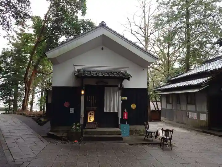 八幡朝見神社の食事