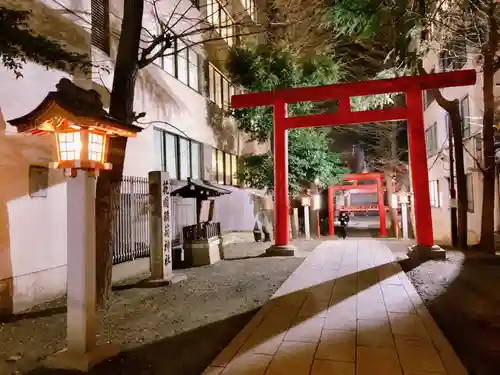 花園神社の鳥居