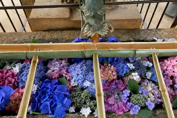 石刀神社の手水舎