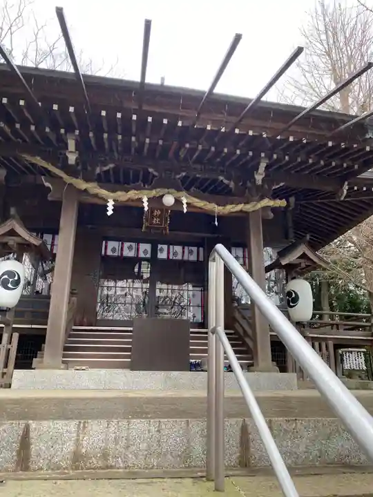 弥生神社の本殿・本堂
