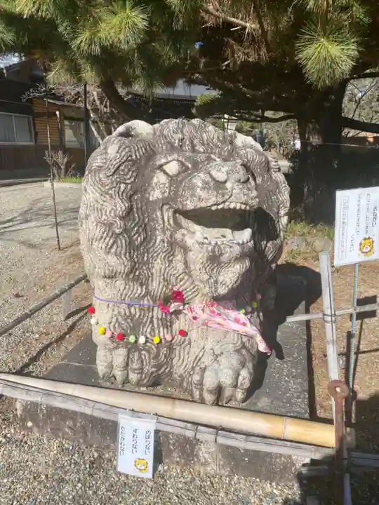京都乃木神社の狛犬