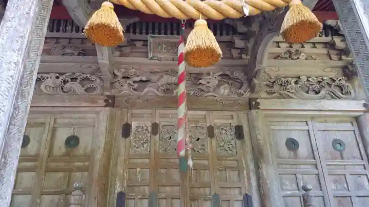吉沢神明社の芸術