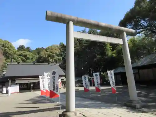 常磐神社の鳥居