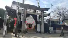 櫛田神社の鳥居