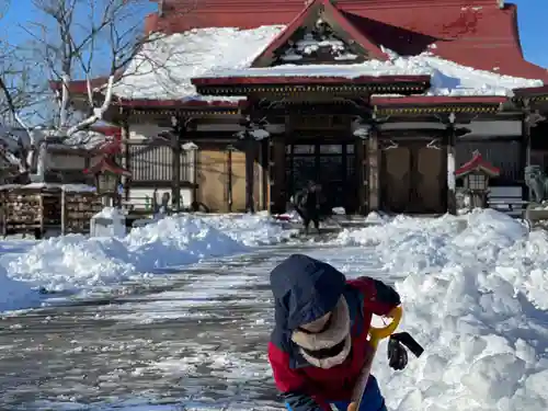釧路一之宮 厳島神社の本殿・本堂