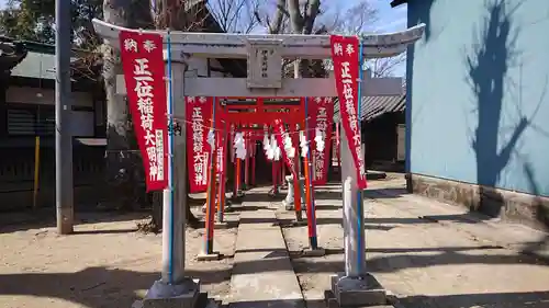 佐間天神社の鳥居