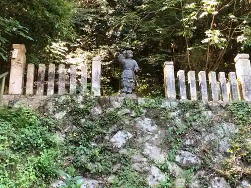 祝田神社の像