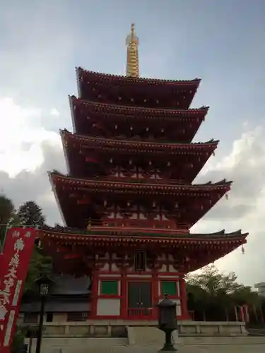 高幡不動尊　金剛寺の塔