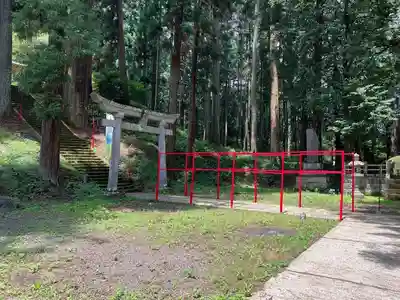 大宮温泉神社の鳥居