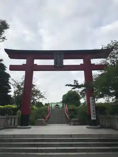 亀戸天神社の鳥居