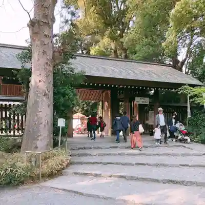 阿佐ヶ谷神明宮の山門・神門