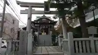 神楽坂若宮八幡神社の鳥居