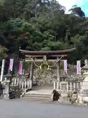 柏原八幡宮の鳥居