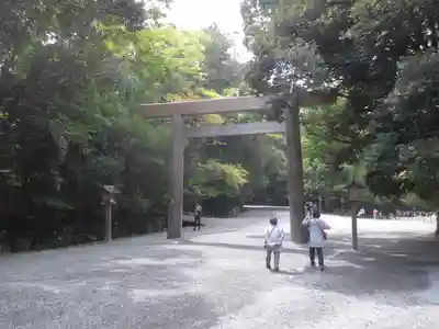伊勢神宮内宮(皇大神宮)の鳥居