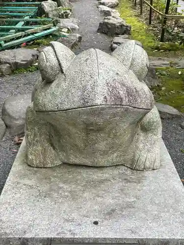 椿大神社の狛犬