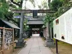 赤坂氷川神社の鳥居