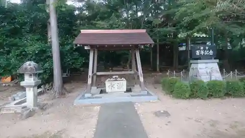 八幡神社の手水