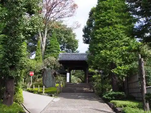 東長谷寺　薬王院の山門