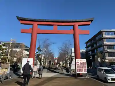 鶴岡八幡宮の鳥居