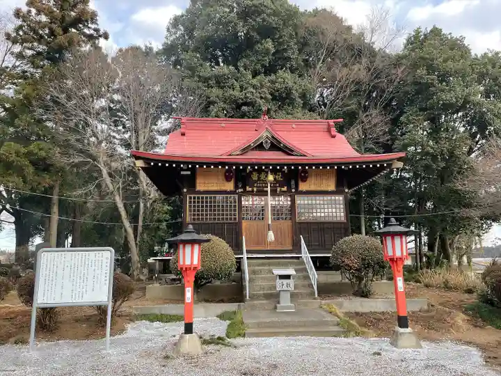 天狗山雷電神社の本殿・本堂