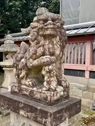 雙栗神社の狛犬