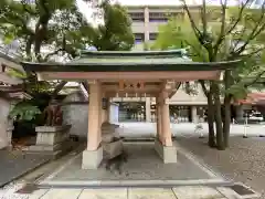 坐摩神社の手水