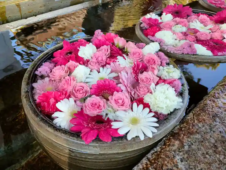 津島神社の手水舎