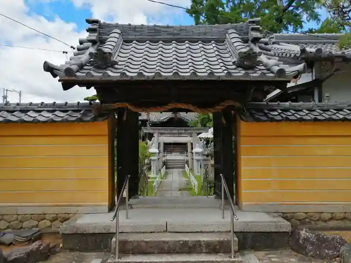 大福田寺の山門・神門