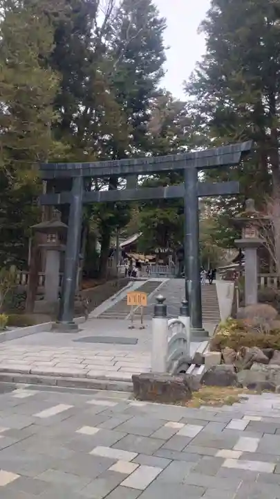 諏訪大社下社秋宮(長野県)