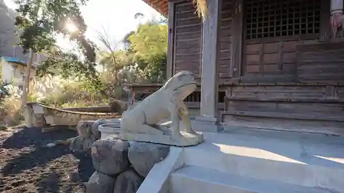 横瀬八幡神社の狛犬