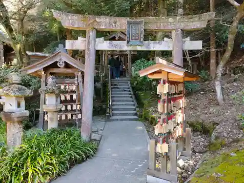 黒龍社（伊奈波神社境内社）の鳥居