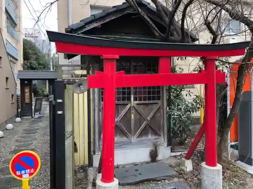 金蛇水神社仙台立町分霊社の鳥居