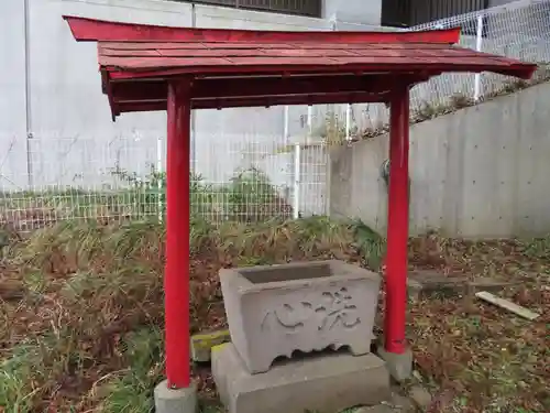御北稲荷神社の手水舎