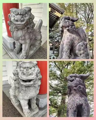 発寒神社の狛犬