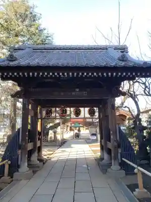 新井薬師(梅照院)の山門・神門