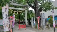 鴻神社の鳥居