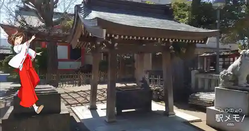 日枝神社の手水舎