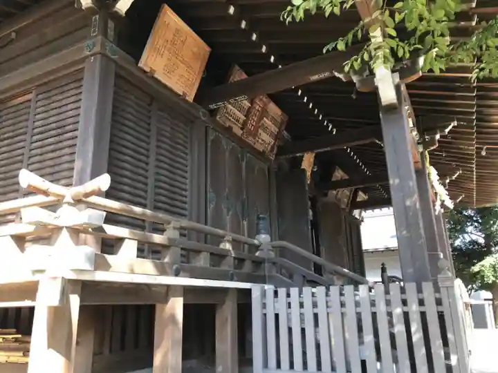 松原神社の本殿・本堂