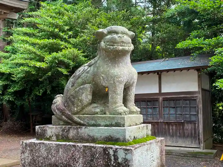 有賀神社の狛犬