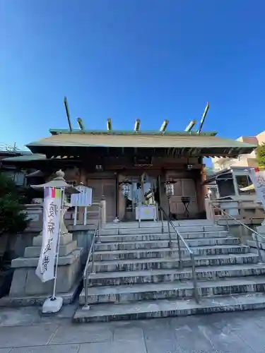 堀切天祖神社の本殿・本堂